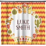 Fiesta - Cinco de Mayo Shower Curtain - Custom Size (Personalized)