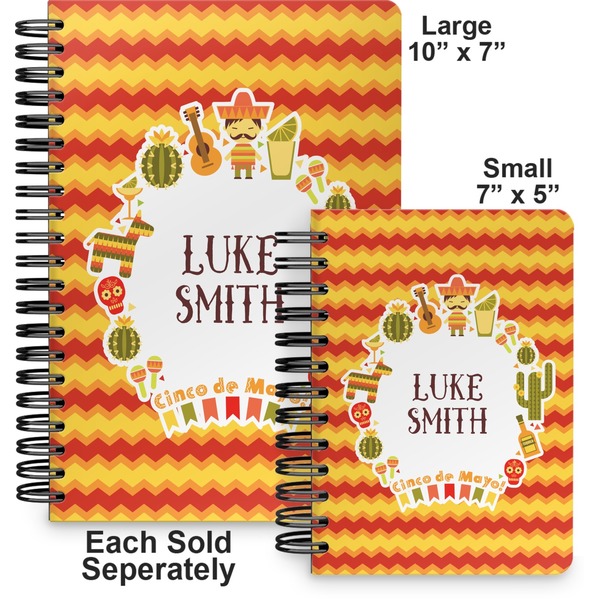 Fiesta - Cinco de Mayo Spiral Journal - Comparison