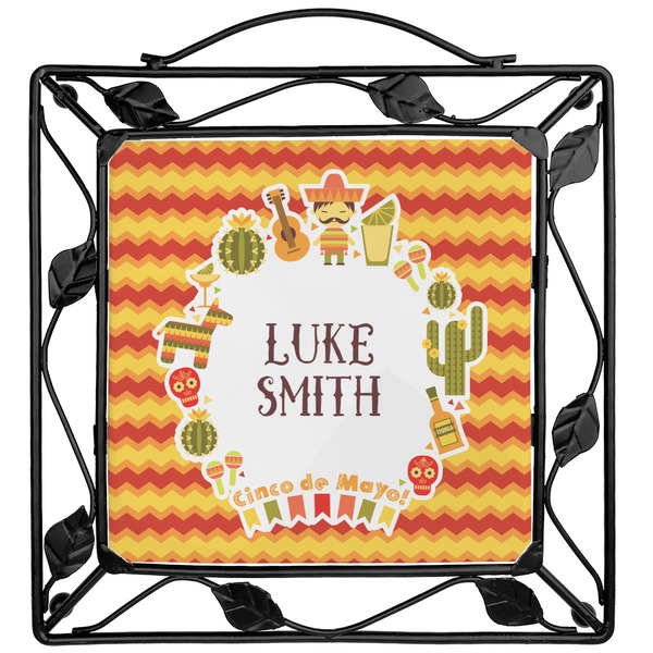 Custom Fiesta - Cinco de Mayo Square Trivet (Personalized)