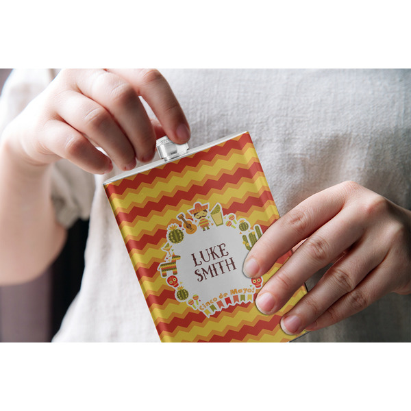 Fiesta - Cinco de Mayo Stainless Steel Flask - LIFESTYLE 1