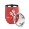 Fiesta - Cinco de Mayo Stainless Wine Tumblers - Coral - Single Sided - Alt View