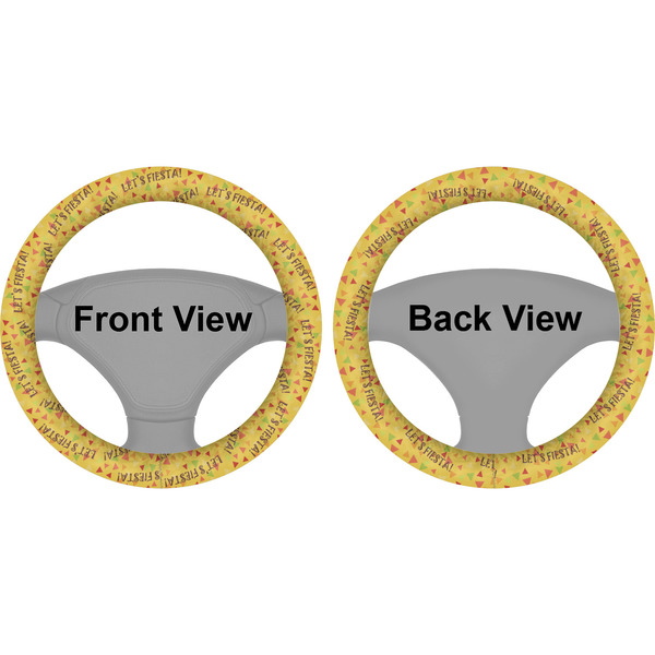 Fiesta - Cinco de Mayo Steering Wheel Cover- Front and Back