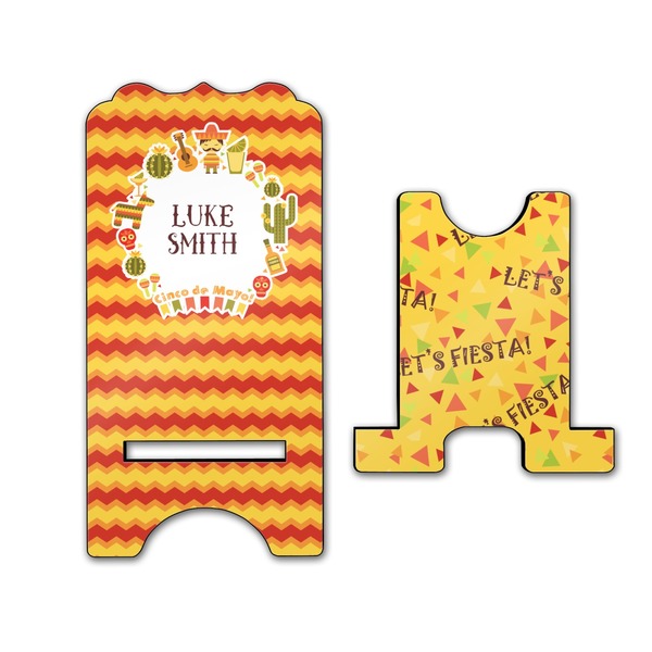 Fiesta - Cinco de Mayo Stylized Phone Stand - Front & Back - Large
