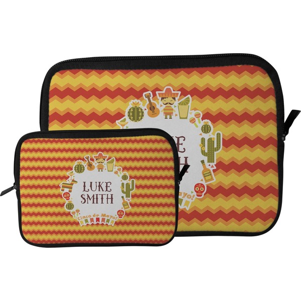 Fiesta - Cinco de Mayo Tablet Sleeve (Size Comparison)