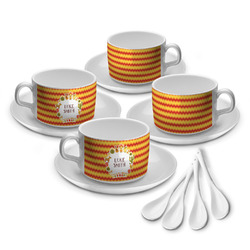 Fiesta - Cinco de Mayo Tea Cup - Set of 4 (Personalized)