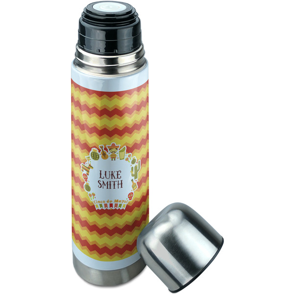 Fiesta - Cinco de Mayo Thermos - Lid Off