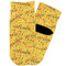 Fiesta - Cinco de Mayo Toddler Ankle Socks - Single Pair - Front and Back