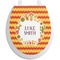 Fiesta - Cinco de Mayo Toilet Seat Decal (Personalized)