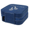 Fiesta - Cinco de Mayo Travel Jewelry Boxes - Leather - Navy Blue - View from Rear