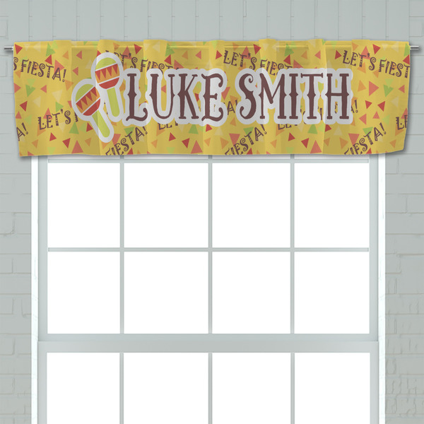 Fiesta - Cinco de Mayo Valance - Closeup on window