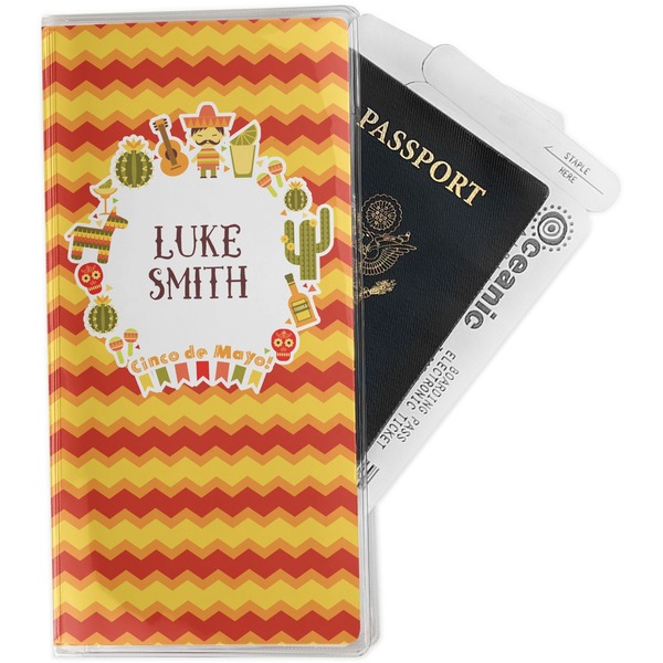 Custom Fiesta - Cinco de Mayo Travel Document Holder