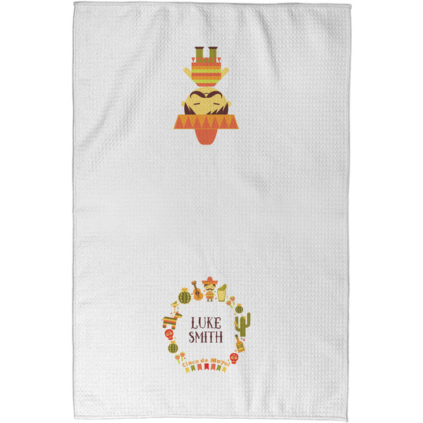 Fiesta - Cinco de Mayo Waffle Towel - Partial Print - Approval Image