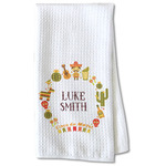 Fiesta - Cinco de Mayo Kitchen Towel - Waffle Weave - Partial Print (Personalized)