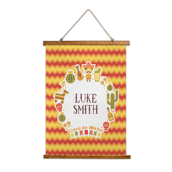 Custom Fiesta - Cinco de Mayo Wall Hanging Tapestry - Tall (Personalized)