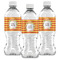 Fiesta - Cinco de Mayo Water Bottle Labels - Front View