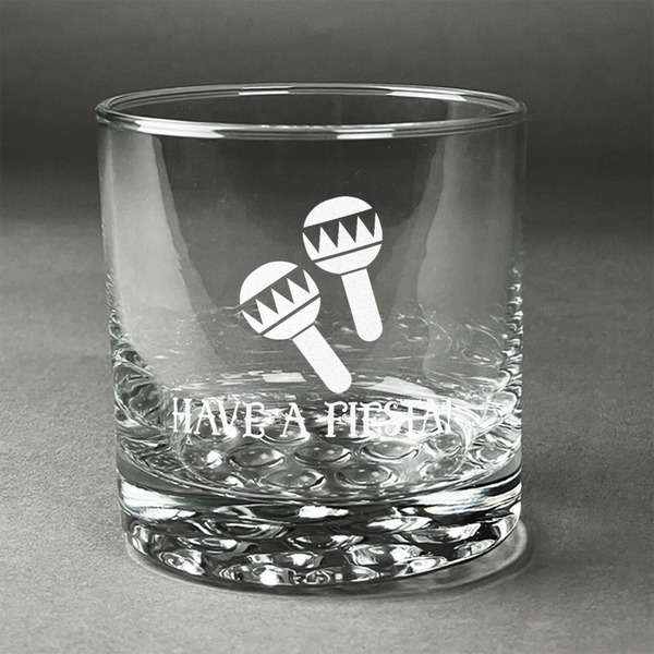 Custom Fiesta - Cinco de Mayo Whiskey Glass (Single) (Personalized)