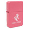 Fiesta - Cinco de Mayo Windproof Lighter - Pink - Single Sided (Personalized)