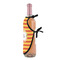 Fiesta - Cinco de Mayo Wine Bottle Apron - DETAIL WITH CLIP ON NECK