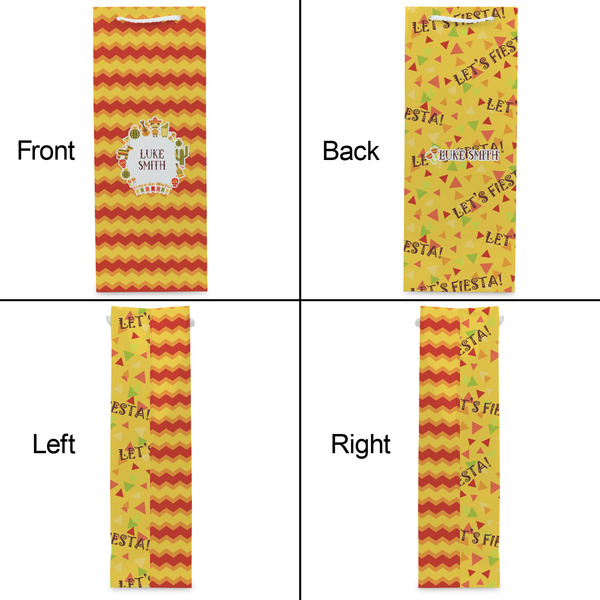 Fiesta - Cinco de Mayo Wine Gift Bag - Gloss - Approval