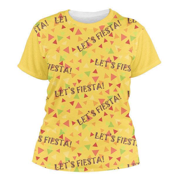 Custom Fiesta - Cinco de Mayo Women's Crew T-Shirt - X Small