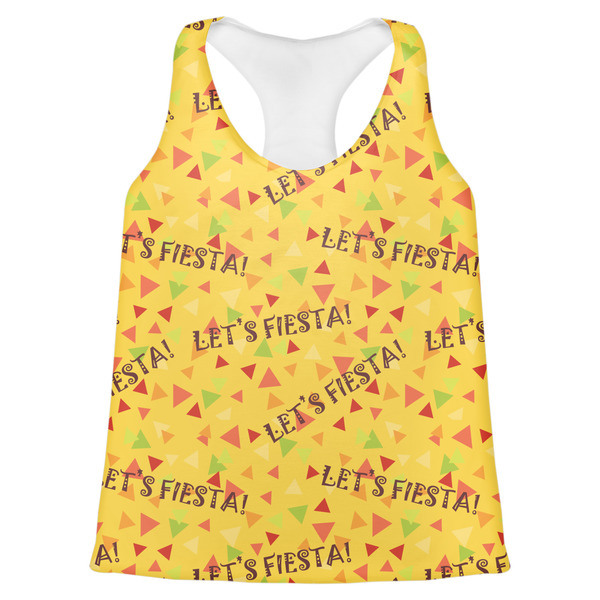 Custom Fiesta - Cinco de Mayo Womens Racerback Tank Top - 2X Large