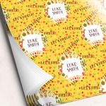 Fiesta - Cinco de Mayo Wrapping Paper Sheets (Personalized)