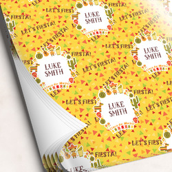 Fiesta - Cinco de Mayo Wrapping Paper Sheets - Single-Sided - 20" x 28" (Personalized)