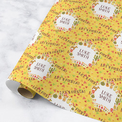 Fiesta - Cinco de Mayo Wrapping Paper Roll - Medium - Matte (Personalized)