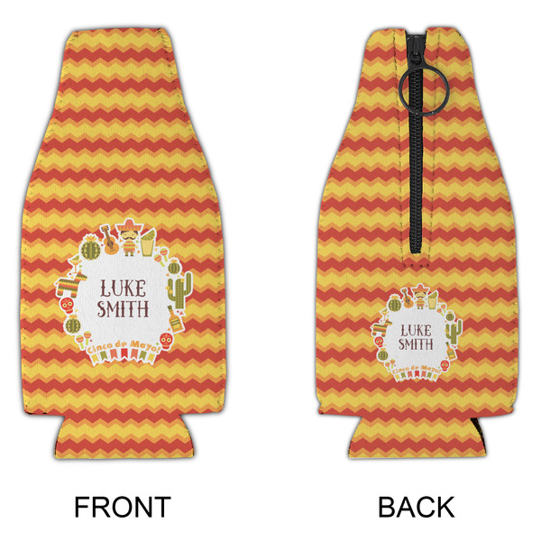 Fiesta - Cinco de Mayo Zipper Bottle Cooler - APPROVAL