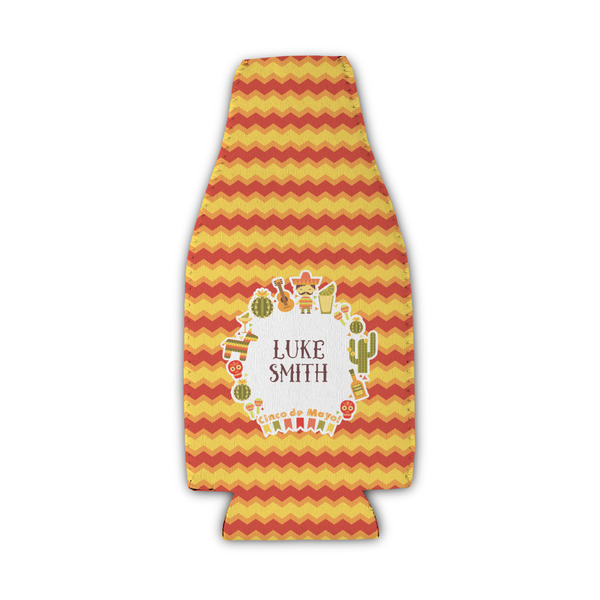 Custom Fiesta - Cinco de Mayo Zipper Bottle Cooler (Personalized)