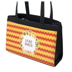 Fiesta - Cinco de Mayo Zippered Everyday Tote w/ Name or Text