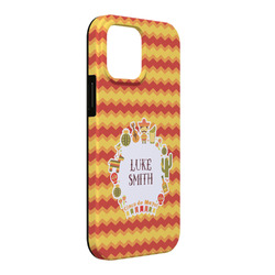 Fiesta - Cinco de Mayo iPhone Case - Rubber Lined - iPhone 13 Pro Max (Personalized)