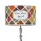 Spices 12" Drum Lampshade - ON STAND (Poly Film)