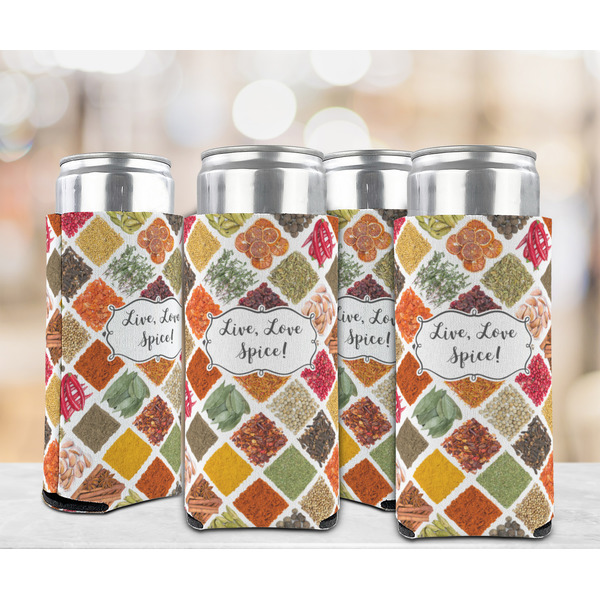 Spices 12oz Tall Can Sleeve - Set of 4 - LIFESTYLE
