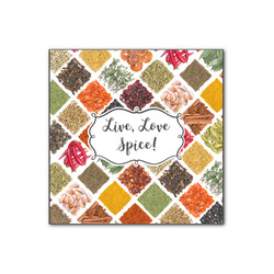 Spices Wood Print - 12x12