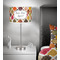 Spices 13 inch drum lamp shade - in room