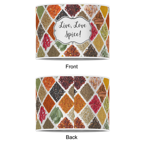 Spices 16" Drum Lampshade - APPROVAL (Poly Film)