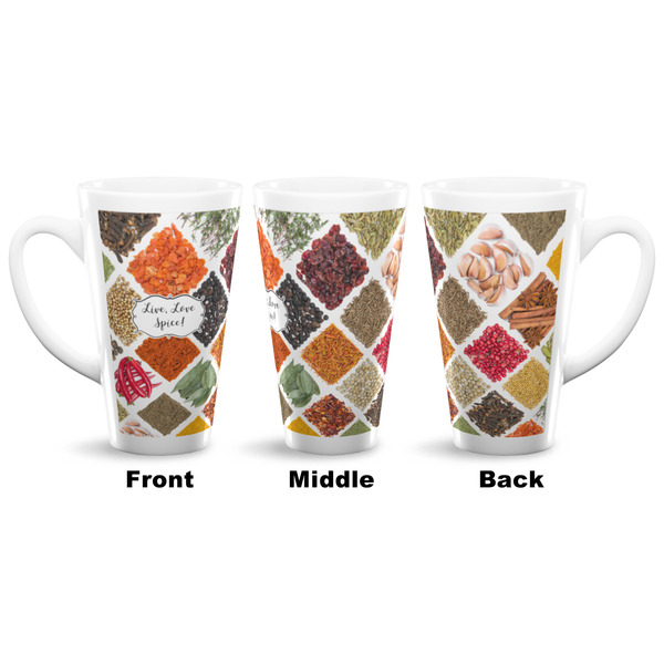 Spices 16 Oz Latte Mug - Approval