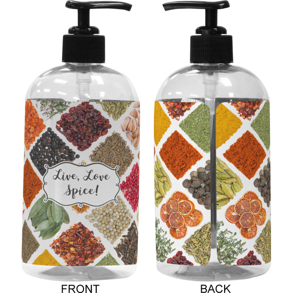 Spices 16 oz Plastic Liquid Dispenser (Approval)