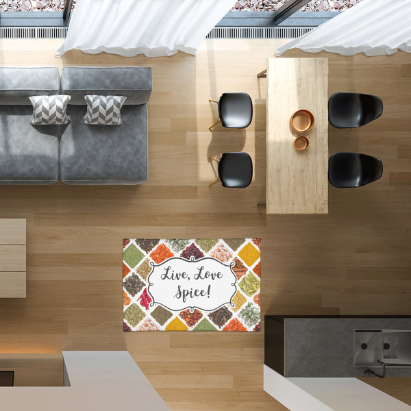 Spices 2'x3' Indoor Area Rugs - IN CONTEXT