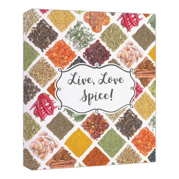 Custom Spices Canvas Print - 20x24