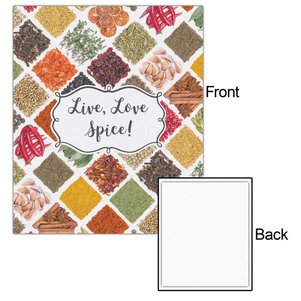 Spices 20x24 - Matte Poster - Front & Back