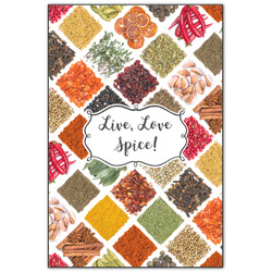 Spices Wood Print - 20x30