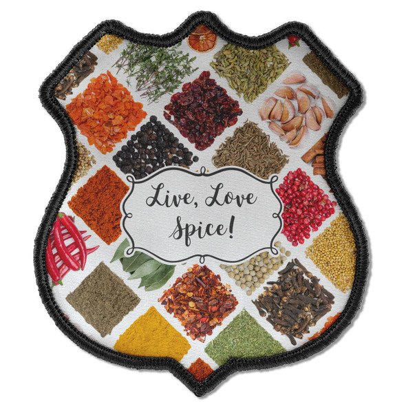 Custom Spices Iron On Shield Patch C