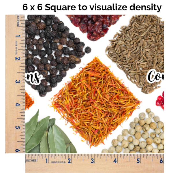 Spices 6x6 Swatch of Fabric