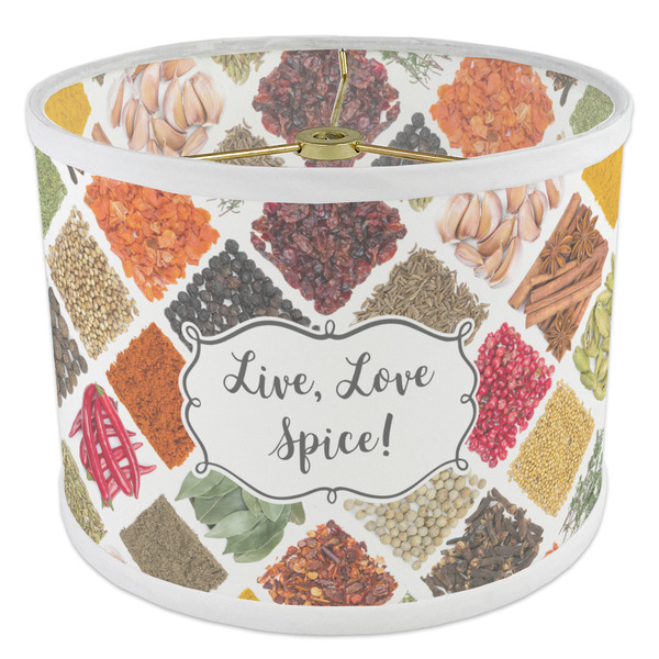 Spices 8" Drum Lampshade - ANGLE Poly-Film