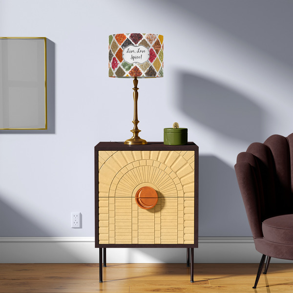 Spices 8" Drum Lampshade - LIFESTYLE
