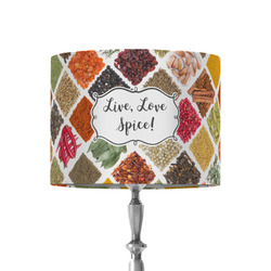 Spices 8" Drum Lamp Shade - Fabric