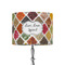 Spices 8" Drum Lampshade - ON STAND (Fabric)