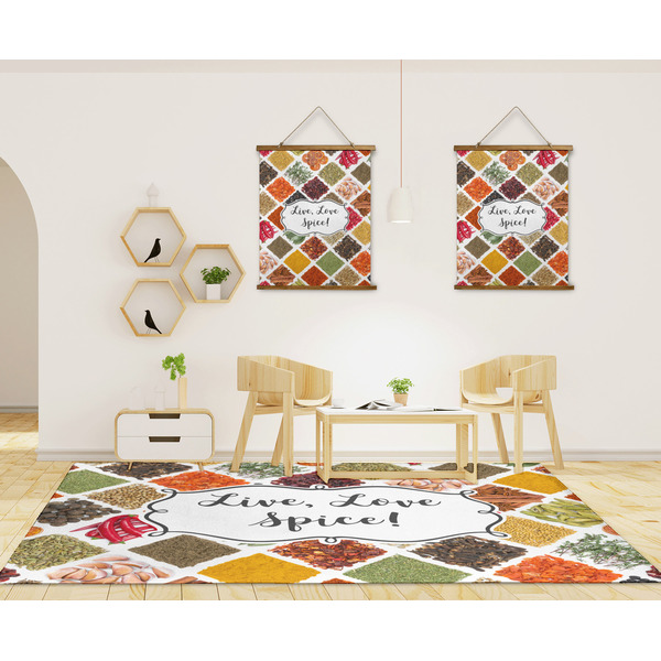 Spices 8'x10' Indoor Area Rugs - IN CONTEXT